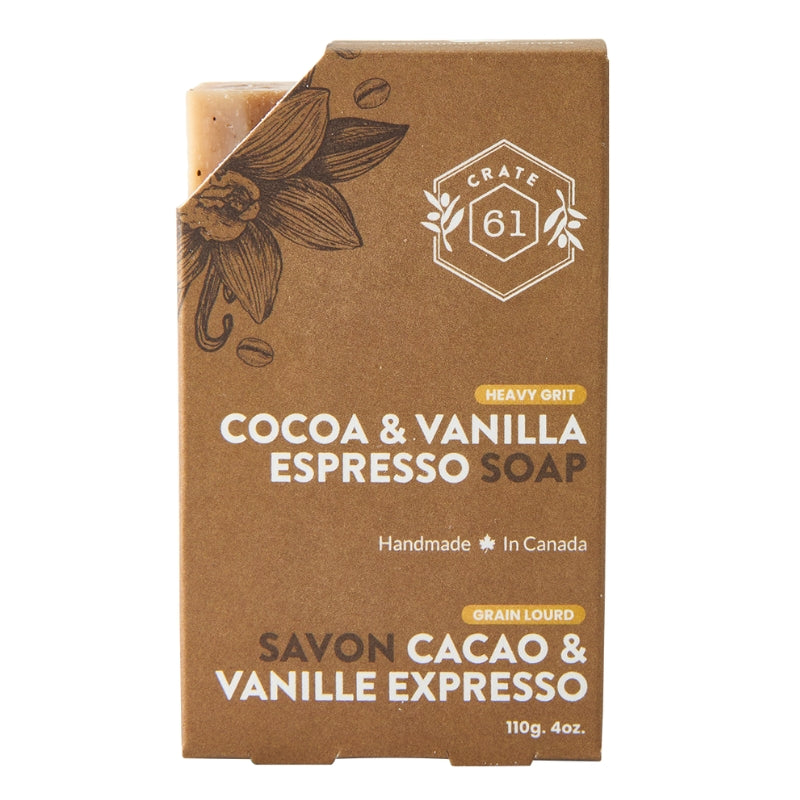 Crate 61 Savon - cacao vanille expressoSoap - cacoa vanilla espresso