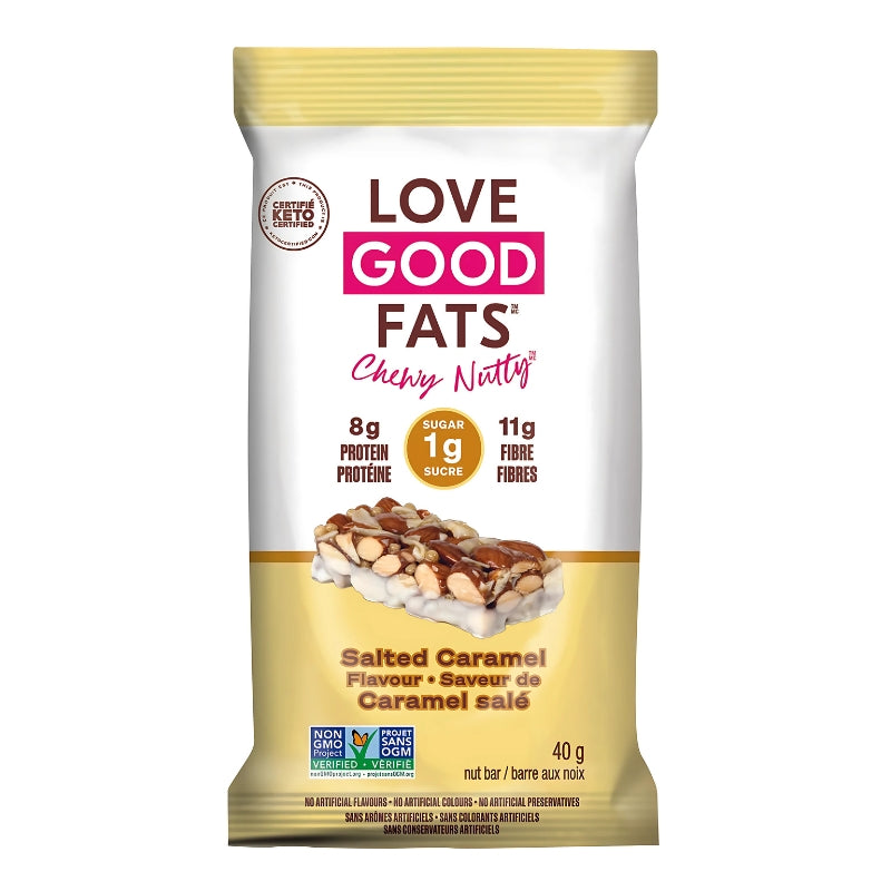 Love Good Fats - Barre caramel salé moelleux aux noisettes