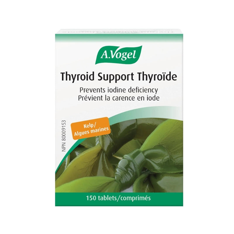 A. Vogel support thyroïde prévient la carence en iode 150 comprimés