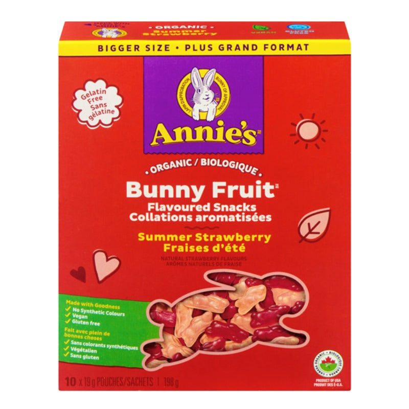 Annie's Collations Biologiques - Fraises d'été