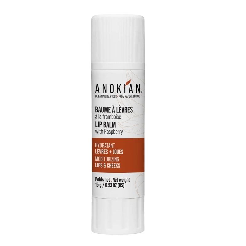 Anokian nature Baume à lèvres - Framboise sauvage et miel Lip balm - Wild raspberry and honey
