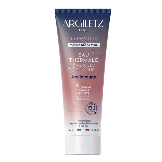 Argiletz Masque detox - Argile rouge & eau thermale Detox mask- red clay and thermal water