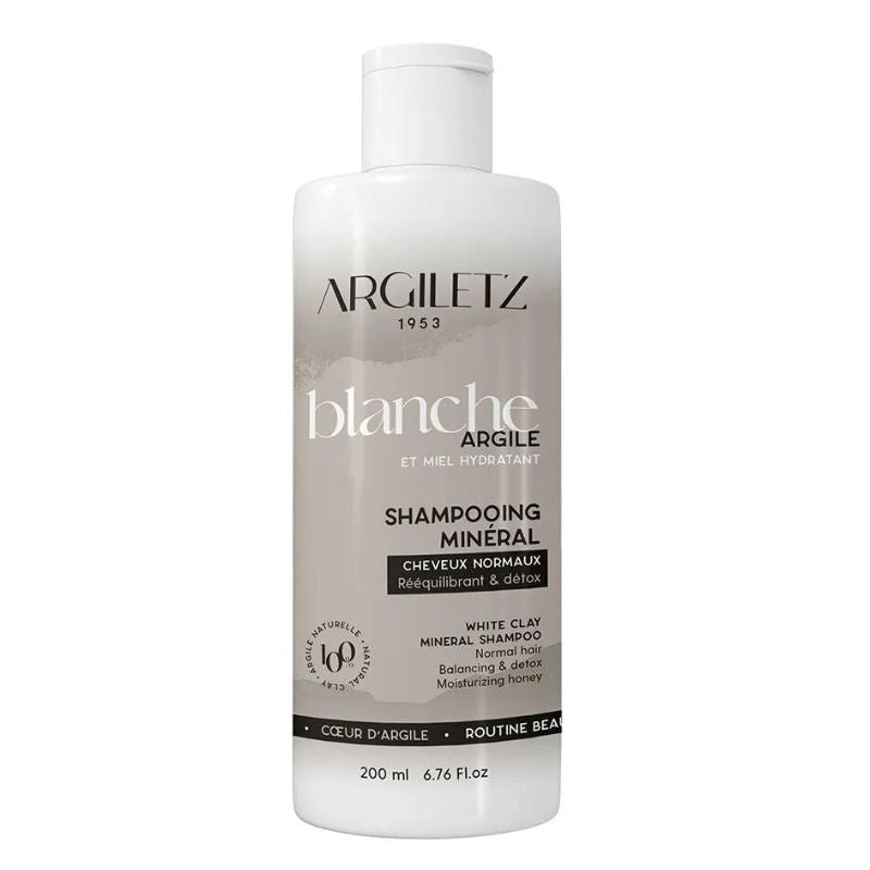 Argiletz Shampooing cheveux normaux – argile blanche Shampoo Normal Hair – White Clay