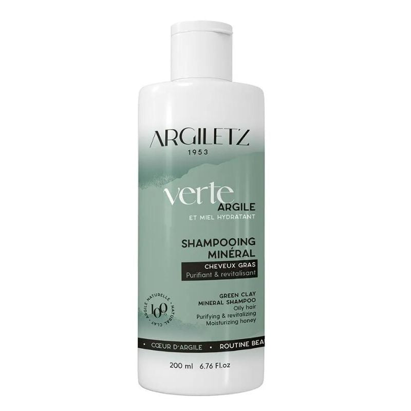 Argiletz Shampoing cheveux gras - Argile verte Shampoo Oily Hair – Green Clay
