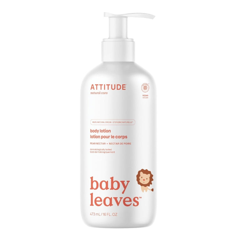  Attitude baby leaves lotion corps nectar poire