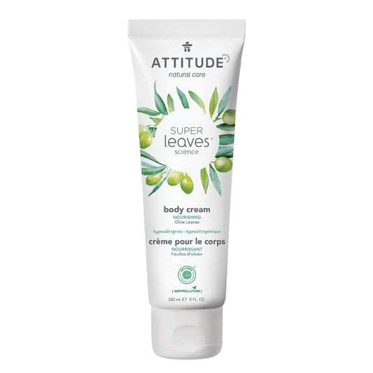 Attitude Super leaves crème pour le corps - Feuilles d'olivier Body cream - Olive leaves
