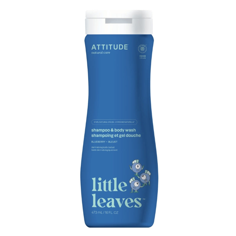 Attitude Little Leaves Shampoing et gel douche - Bleuet