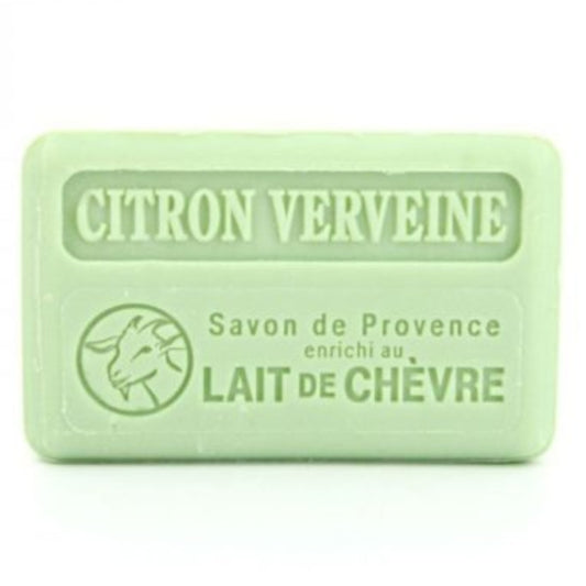 Au Savon De Marseille Savon Marseillaise au Lait de chèvre Bio – Citron Verveine Marseillaise Soap with Organic Goat's Milk – Lemon Verbena