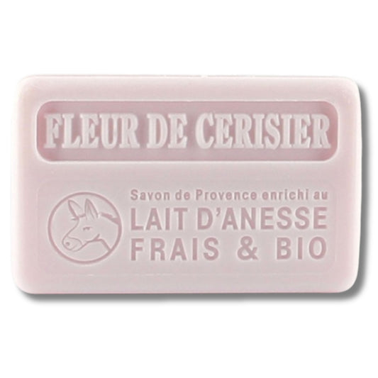 Au Savon de Marseille Savon au Lait d’Ânesse – Fleur de Cerisier Soap with Donkey Milk – Cherry Blossom