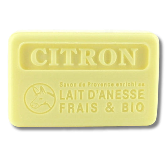 Au Savon de Mareseille Savon au Lait d’Ânesse – Citron Soap with Donkey Milk – Lemon