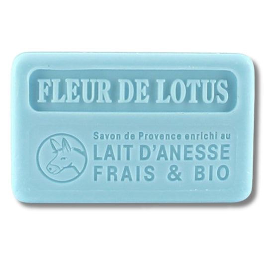 Au savon de Marseille Savon au Lait d’Ânesse – Fleur de Lotus Soap with Donkey Milk – Lotus Flower