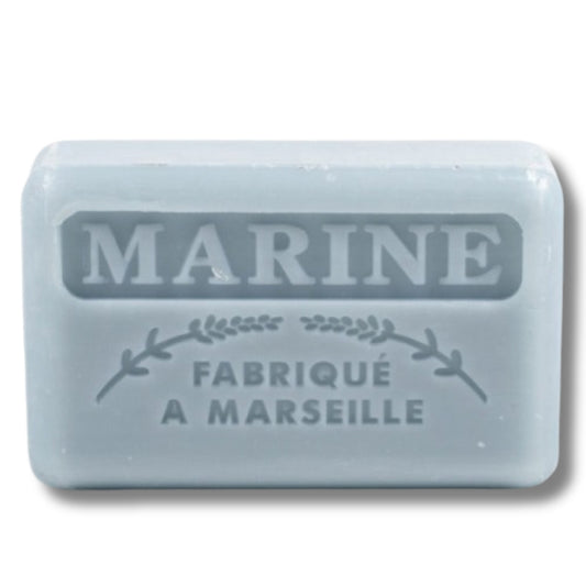 Au Savon de Marseille Savon au Beurre de karité - Marine Soap with Shea Butter - Marine