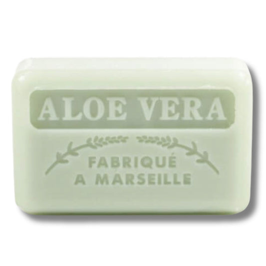 Au Savon De Marseille Savon Marseillaise au Beurre de karité Bio – Aloe Vera Marseillaise Soap with Organic Shea Butter – Aloe Vera