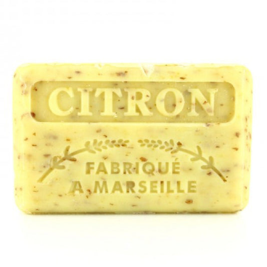 Au Savon De Marseille Savon Marseillaise au Beurre de karité Bio – Citron broyé Marseillaise Soap with Organic Shea Butter – Crushed Lemon