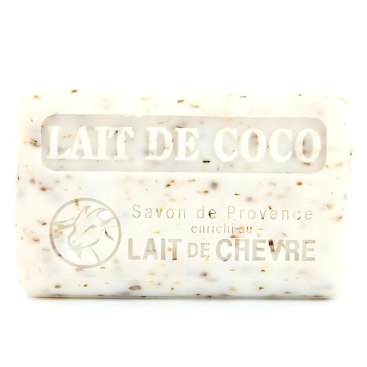 Au Savon de Marseille Savon au Lait de chèvre – Lait de coco Soap with Goat's Milk – Coconut Milk