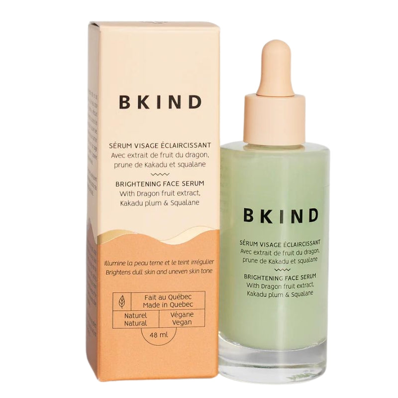 BKIND Sérum visage éclaircissant avec vitamine C et Squalane