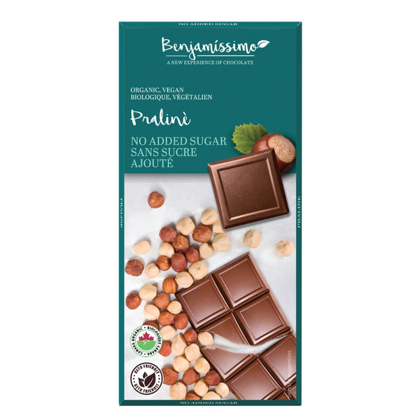 Chocolat Praliné - Sans Sucre Ajouté, La Moisson