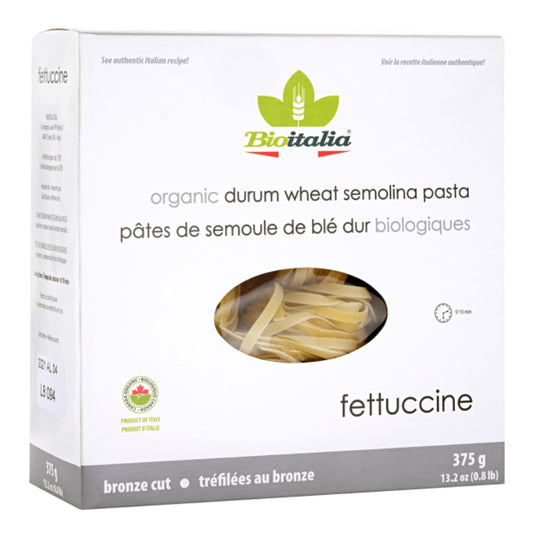 Bioitalia Pâtes de blé dur - fettuccine Durum wheat pasta - fettuccine