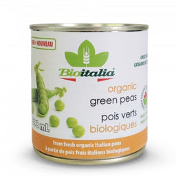 Bioitalia Pois verts biologiques Green peas - Organic