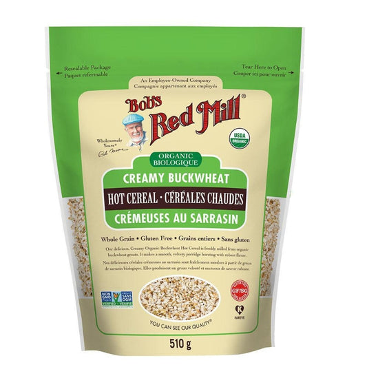 Red Bob Mill Céréales Chaudes Crémeuse Au Sarrasin Bio Creamy Buckwheat Hot Cereal Organic