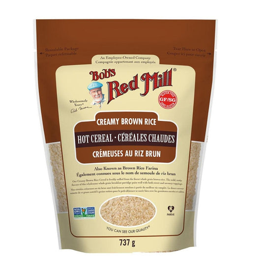 Red Bob Mill Céréales Chaudes Crémeuses Au Riz Brun Creamy Brown Rice Hot Cereal