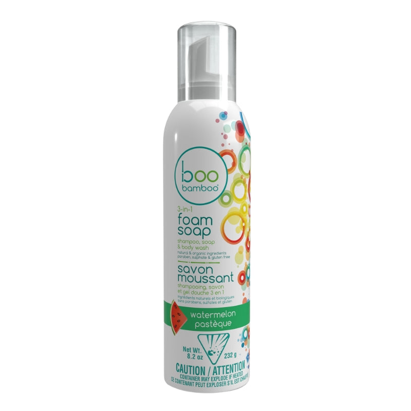 BooBamboo Savon Moussant 3 en 1 - Melon d'eau