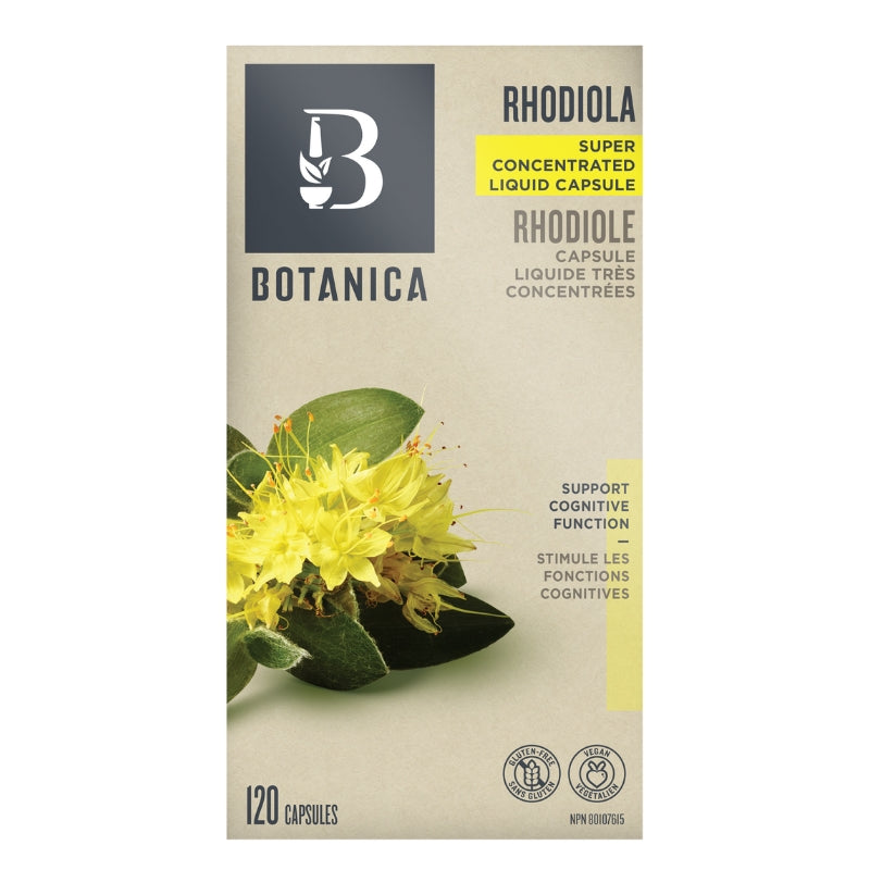 Botanica Rhodiole Capsule Liquide Rhodiola Liquid Capsule
