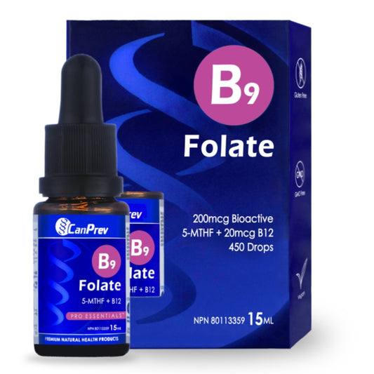 CanPrev B9 Folate - Goutte B9 Folate - Drop