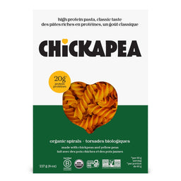 chickapea Torsades bio aux pois chiches et lentilles