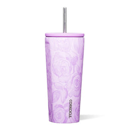 Corkcicle Tasse froide avec paille - Forget me not 