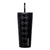 Corkcicle Tasse frois avec paille - Onyx Houndstooth