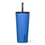 Corkcicle Tasse froide avec paille - Pacific blue