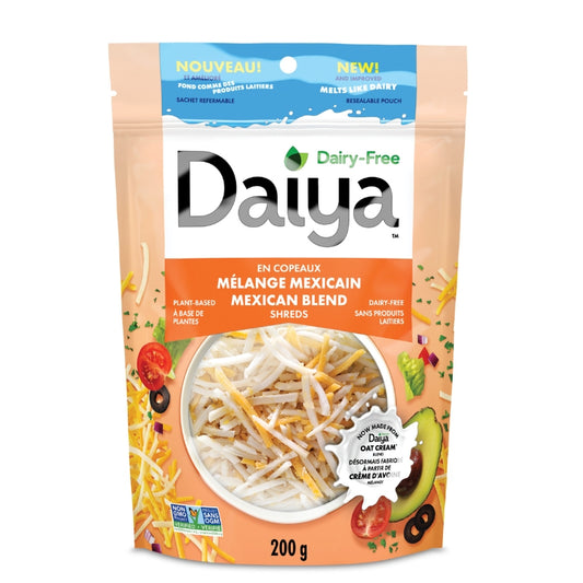 Daiya Copeaux Mélange Mexicain Mexican Cheeze Style Blend Shreds