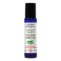 Divine essence No 5 Rhume et toux Bio (roll-on) # 5 cold and cough (roll-on) Organic