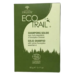 Druide Ecotrail shampoing solide avec huile d'Eucalyptus Citronné