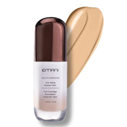 emani Fond de teint complet liquide - 1012 moyen clair Complete liquid foundation - 1012 medium-light