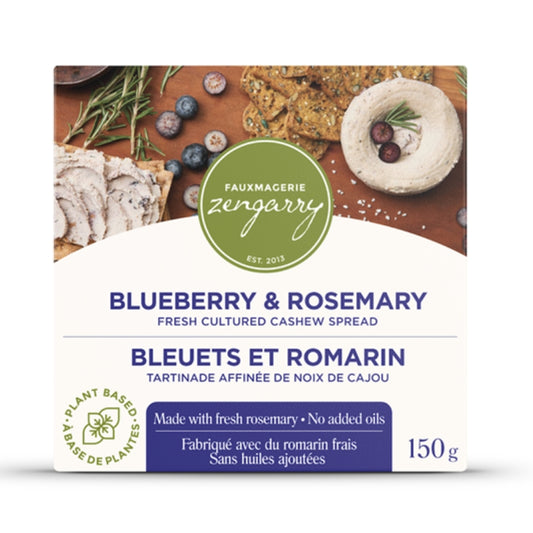 Fauxmagerie Zengarry Tartinade - Bleuets & Romarin Spread - Blueberry & Rosemary