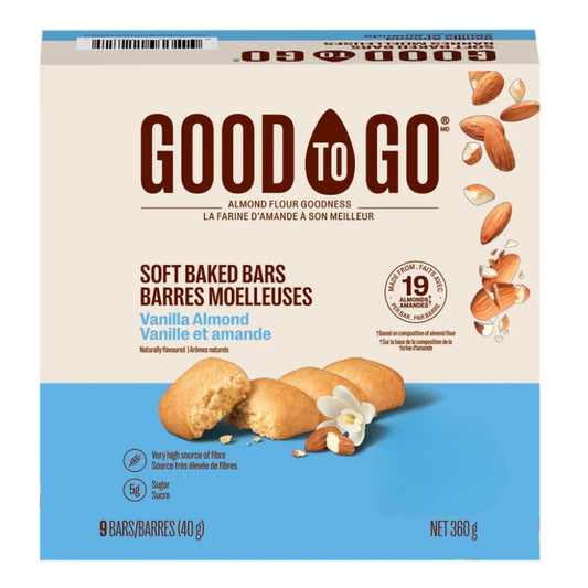 Good to go Barre moelleuse - Vanille et amande Soft baked bar - Vanilla almond