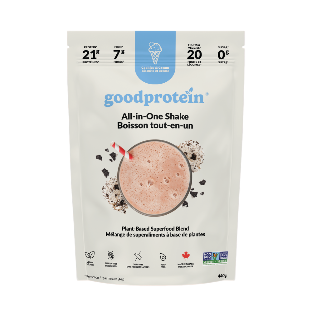 Goodprotein Boisson tout-en-un - Biscuits et crème