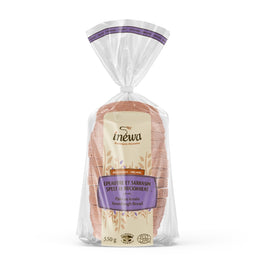Inéwa Pain Épeautre et sarrasin Biologique Organic Spelt & Buckwheat sourdough bread