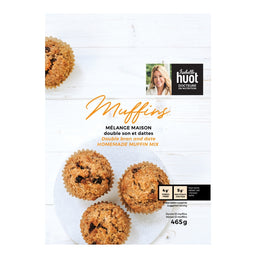Isabelle Huot Mélange à muffins maison - Double son et dattes Homemade muffin mix - Double bran and date