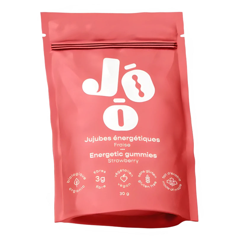 Joo Jujubes énergétiques - Fraise Energetic gummies - Strawberry