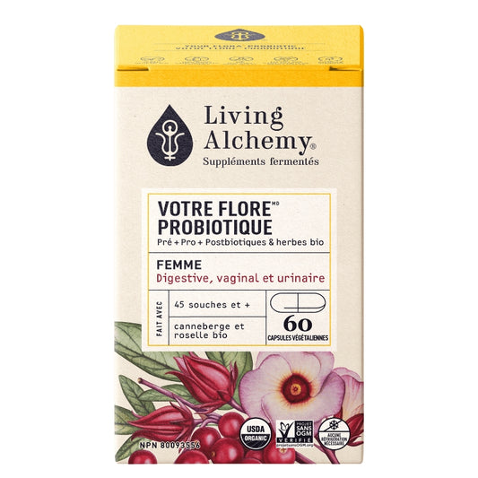 Living Alchemy Votre flore probiotique - Femme Your flora probiotic - Woman