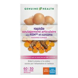 Genuine Health Soulagement articulaire Nem & Curcuma