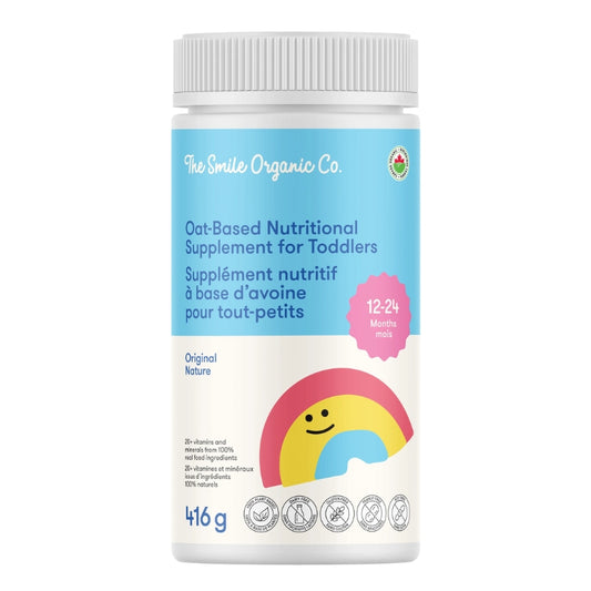 The Smile Organic Co Supplément nutritif à base de plantes - Pour tout-petits - Nature Plant-Based nutritional supplement - For Toddlers - Original