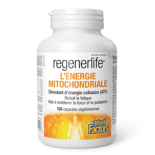 Natural Factors RegenerLife Optimisation Mitochondriale Capsule