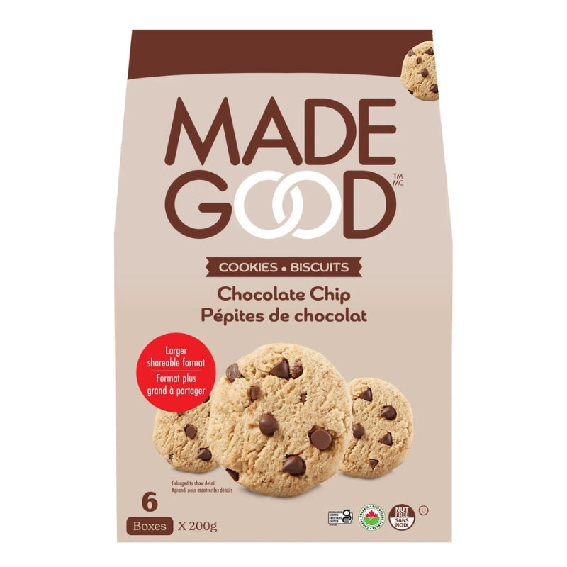 Made Good Biscuits Pépites de Chocolat Biologiques Cookies - Chocolate chip