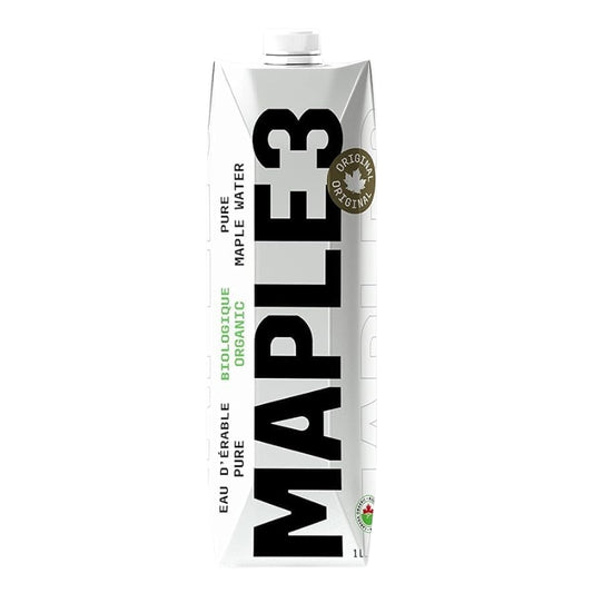 Maple 3 Eau d'érable 100% pure Maple Water - 100% Pure - Organic