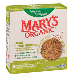 Mary's Organics Craquers Craquelins - fines herbes