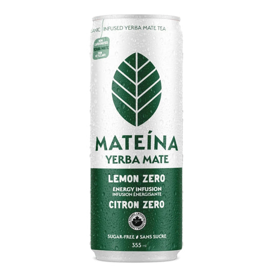 Mateina Yerba Mate infusion énergisante - Citron Zero Yerba Mate energy infusion - Lemon Zero